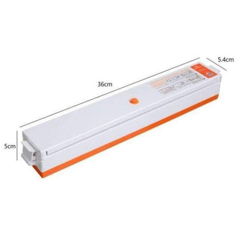 Planet Gates White / EU Plug / 220V Vacuum packing Machine food sealing pack sealer package bag packer seal vacuo vacuator household appliances included 10pcs bags