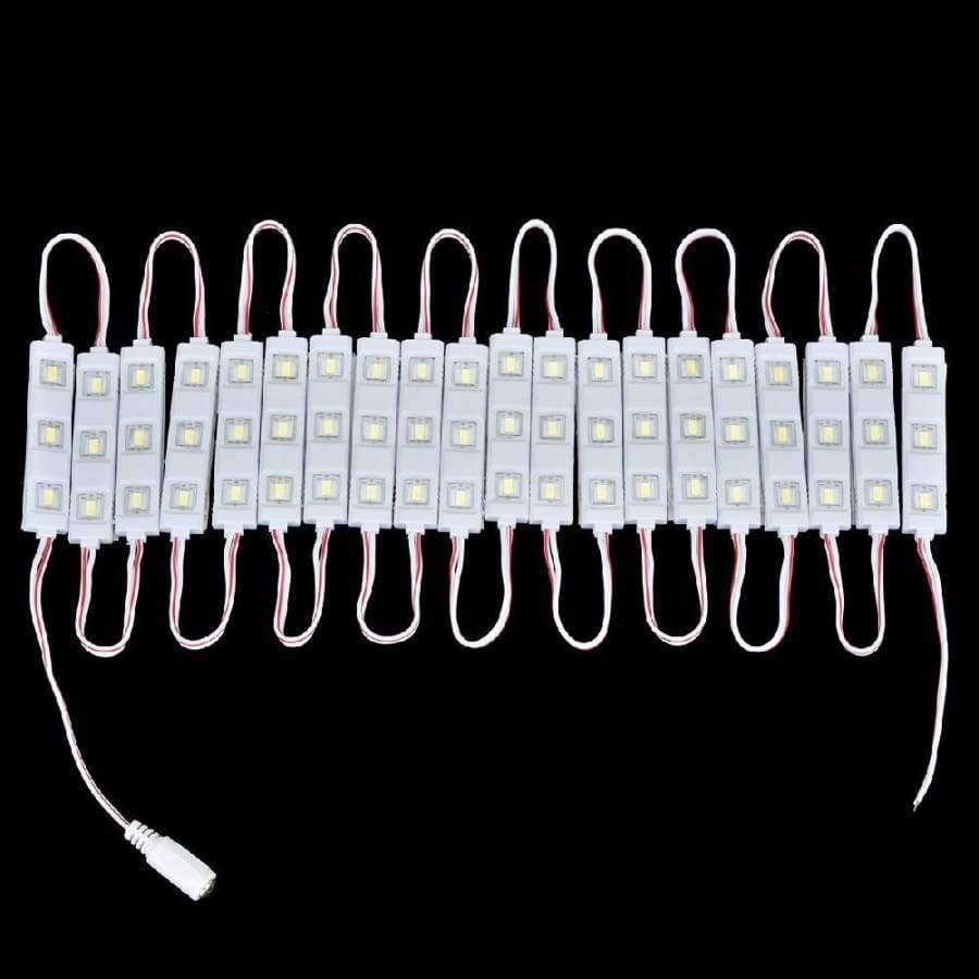 Planet Gates white EU plug LumiParty LED Mirror Light with Touch Switch Brightness Dimmer for Cabinet Closet Kitchen Counter Decoration 12V 20W SMD5730