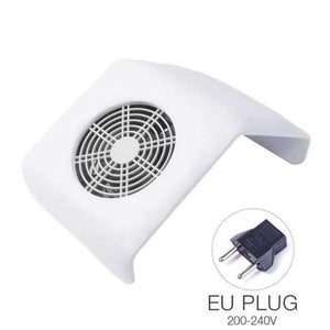 Planet Gates white EU plug Nail Art Salon Suction Dust Collector Manicure Machine Acrylic UV Gel Tip Dust Machine Vacuum Cleaner Manicure Pedicure Tools