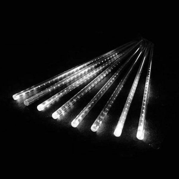 Planet Gates Bílá / EU zástrčka Z20 Meteor Light Venkovní vodotěsné LED technické dekorativní světla Lucerna dutá oboustranná světla meteorického roje