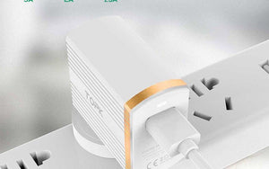 Planet Gates White / EU TOPK 18W Quick Charge 3.0 USB Charger 1-Port Travel Wall Mobile Phone Charger for Samsung Xiaomi Huawei Adapter EU US Plug