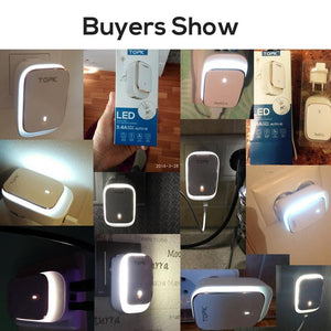 Planet Gates White / EU TOPK 5V 3.4A(Max) 3-Port LED Lamp USB Charger Adapter 2-IN-1 Travel Wall EU&US Auto-ID Mobile Phone Charger for iPhone Samsung