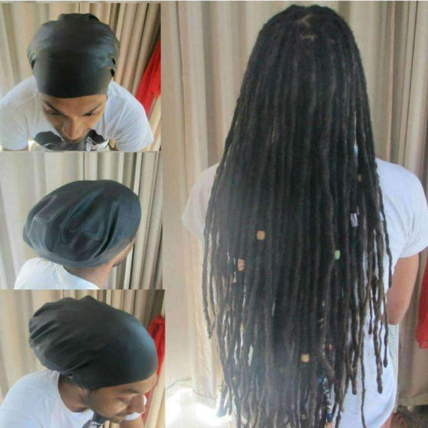 Planet Gates White Extra Large Swimming Cap for Long Hair Waterproof Swim Caps for women men Ladies Diving Hood hat loose head African