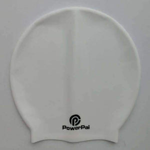 Planet Gates White Extra Large Swimming Cap for Long Hair Waterproof Swim Caps for women men Ladies Diving Hood hat loose head African