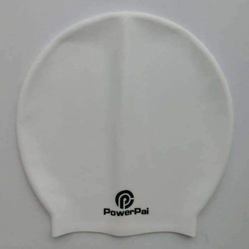 Planet Gates White Extra Large Swimming Cap for Long Hair Waterproof Swim Caps for women men Ladies Diving Hood hat loose head African