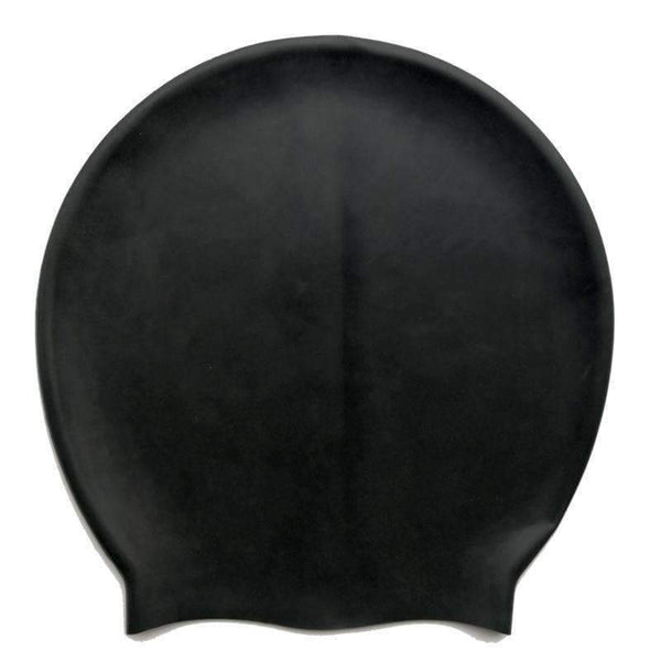 Planet Gates White Extra Large Swimming Cap for Long Hair Waterproof Swim Caps for women men Ladies Diving Hood hat loose head African