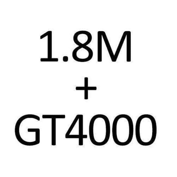 Planet Gates White Fishing Reel Rod Combo Set 1.8-3.6M Carbon Telescopic Fishing Rod with 11BB 4000 Series Spinning Reel Vara De Pesca