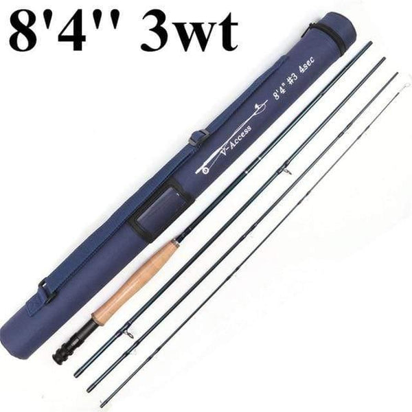 Planet Gates White Fly Fishing Rod 3/4/5/6/7/8/10/12 WT 8'4''/ 9' Carbon Fly rods With Tube