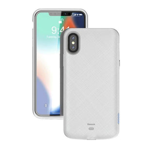 Planet Gates White For IP X XS / China Baseus 4000mAh Battery Case For iPhone XS X Power Bank Charging Case External Battery Charger Case For iPhone Xs X S Back Cover