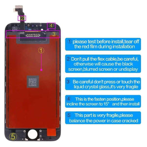 Planet Gates white for ip4s LCD  For iPhone 4S 6p Display LCD Touch Screen Digitizer Assembly Replacement pantalla for iPhone 6s 6p 6 lcd screen+tools