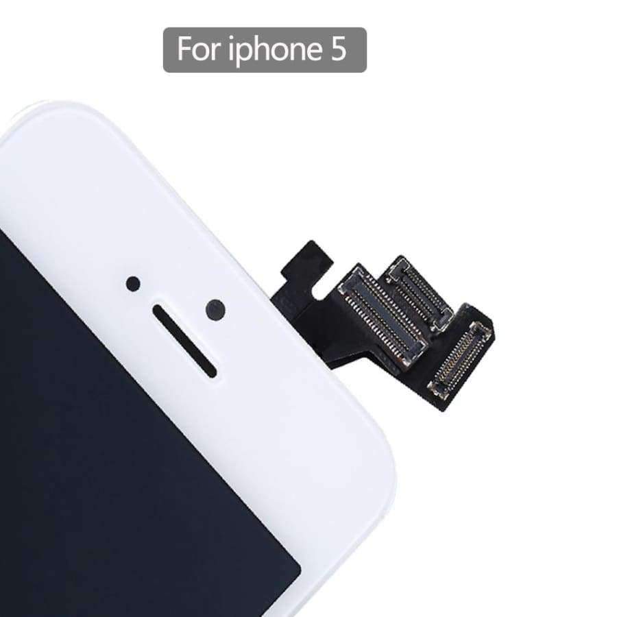 Planet Gates White for ip5 LCD screen for iPhone 5/5C/5S/SE LCD Display LCD Touch Screen Digitizer full Replacement pantalla+Button+Camera