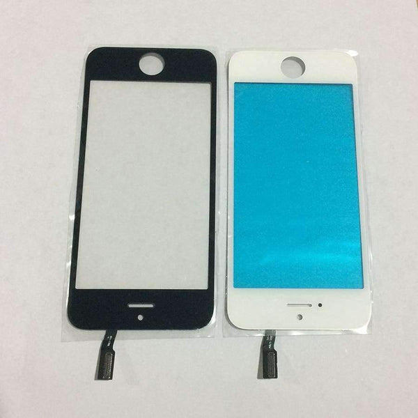 Planet Gates White for iPhone 5 iPhone 5 5S 5C Touch Screen Front Outer Glass Lens Touch Panel Digitizer with Frame Bezel Assembly Replacement Parts