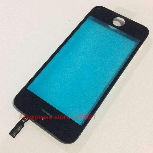 Planet Gates White for iPhone 5 iPhone 5 5S 5C Touch Screen Front Outer Glass Lens Touch Panel Digitizer with Frame Bezel Assembly Replacement Parts