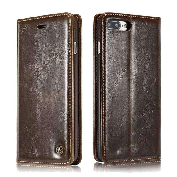 Planet Gates White / For iPhone 7 Luxury Flip Cover For iPhone 7 Case Genuine Real Leather Wallet Original Brand Phone Case For iPhone 7 Plus Coque Celula