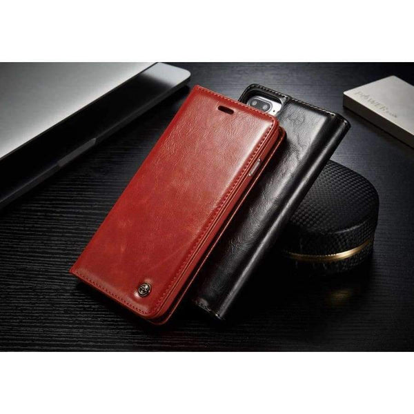 Planet Gates White / For iPhone 7 Luxury Flip Cover For iPhone 7 Case Genuine Real Leather Wallet Original Brand Phone Case For iPhone 7 Plus Coque Celula