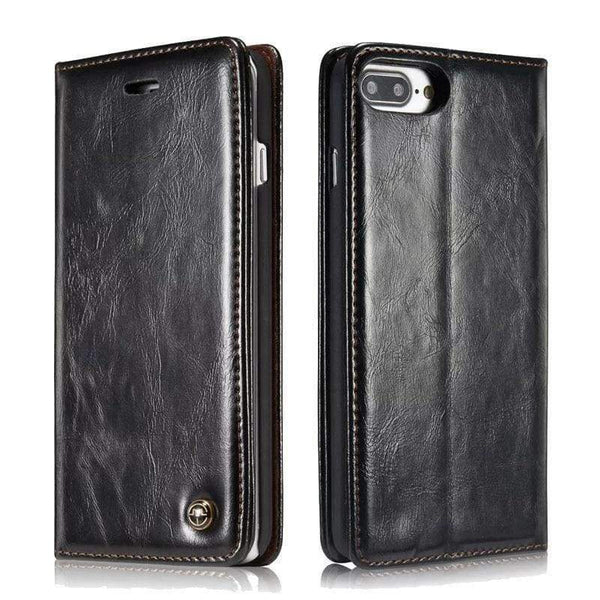 Planet Gates White / For iPhone 7 Luxury Flip Cover For iPhone 7 Case Genuine Real Leather Wallet Original Brand Phone Case For iPhone 7 Plus Coque Celula