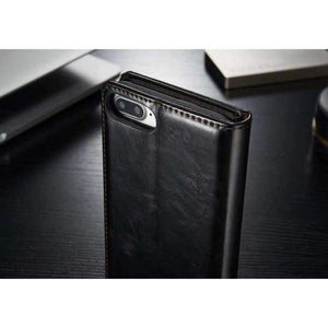 Planet Gates White / For iPhone 7 Luxury Flip Cover For iPhone 7 Case Genuine Real Leather Wallet Original Brand Phone Case For iPhone 7 Plus Coque Celula