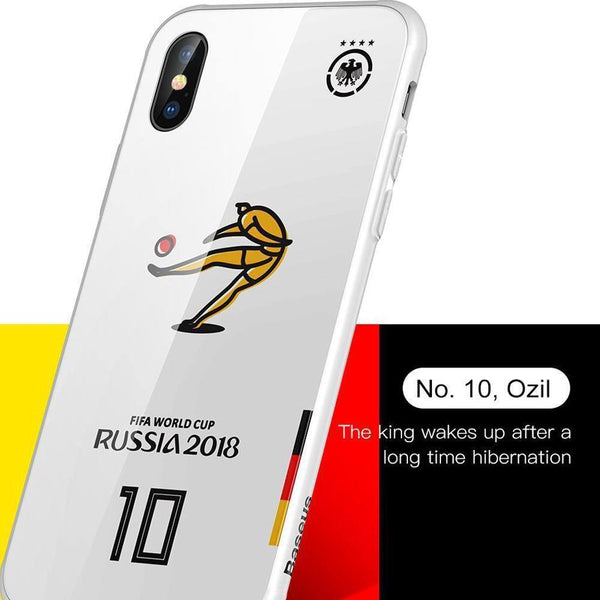 Planet Gates White / For iPhone X Baseus Luxury Glass Case For iPhone X 10 Capinhas 3D Painted Glass + Soft TPU Edge Back Protective Cover Case For iPhoneX Coque