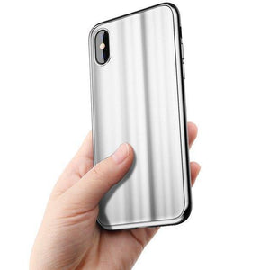 Planet Gates White / For iPhone X Luxury Case For iPhone X, Baseus Screen Protector Case For iPhone X 10 TPU & Tempered Glass Back Cover For iPhoneX Capinhas Capa