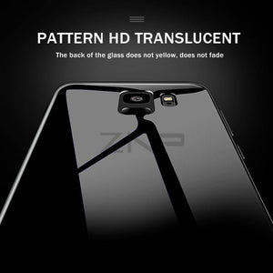Planet Gates White / For S8 ZNP Luxury Back Glass Cover Case For Samsung Galaxy S9 S8 Plus Tempered Glass Phone Cases For Samsung Note 8 S7 Edge S8 S9 Case