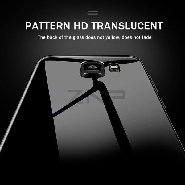 Planet Gates White / For S8 ZNP Luxury Back Glass Cover Case For Samsung Galaxy S9 S8 Plus Tempered Glass Phone Cases For Samsung Note 8 S7 Edge S8 S9 Case