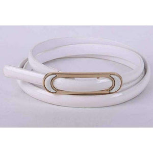 Planet Gates White Free Shipping 2018 New Fashionable  Womens Red Yellow Green Candy Color Shinny Belt For Ladiy Female