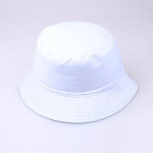 Planet Gates white Galaxy Stars Print Panama Hat Cap Reversible Bucket Hat Summer Sun Hats For Women Men Gorro