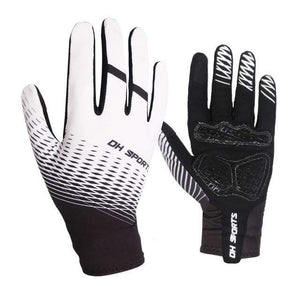 Planet Gates White Glove / L 1Pair Full Finger Cycling Gloves Cycling Socks Men Women Anti-slip Sports Bike Mittens Bicycle Gloves Sock Set