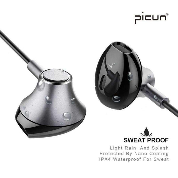 Planet Gates WHITE GOLD / China Bluetooth Headphones Waterproof Wireless Earphones Sports Bass Bluetooth Earphone With Mic For iPhone xiaomi