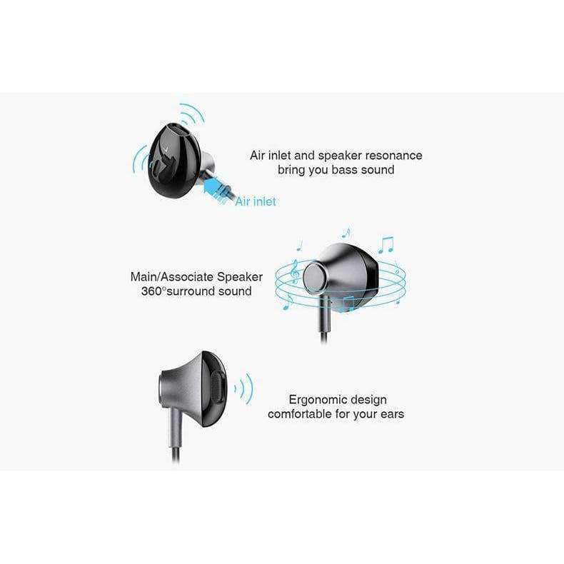 Planet Gates WHITE GOLD / China Bluetooth Headphones Wireless Earphones Waterproof Sports Bass Bluetooth Earphone with Mic for Phone iPhone xiaomi Gym