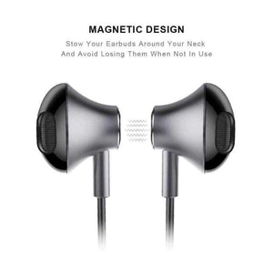 Planet Gates WHITE GOLD / China Bluetooth Headphones Wireless Earphones Waterproof Sports Bass Bluetooth Earphone with Mic for Phone iPhone xiaomi Gym