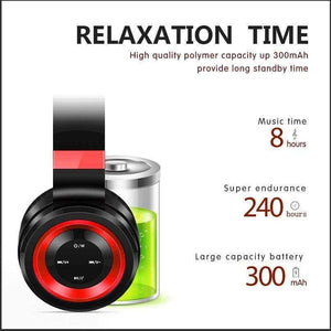 Planet Gates WHITE GOLD / China Wireless Headphones Bluetooth Headphone With Mic Support TF Card FM Radio Bass Headset For iPhone Xiaomi PC MP3