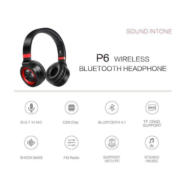 Planet Gates WHITE GOLD / China Wireless Headphones Bluetooth Headphone With Mic Support TF Card FM Radio Bass Headset For iPhone Xiaomi PC MP3
