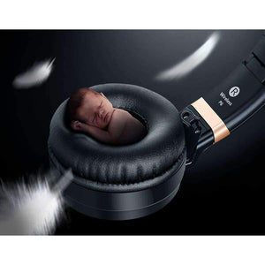 Planet Gates WHITE GOLD / China Wireless Headphones Bluetooth Headphone With Mic Support TF Card FM Radio Bass Headset For iPhone Xiaomi PC MP3