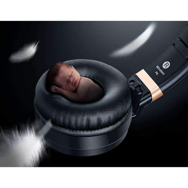 Planet Gates WHITE GOLD / China Wireless Headphones Bluetooth Headphone With Mic Support TF Card FM Radio Bass Headset For iPhone Xiaomi PC MP3