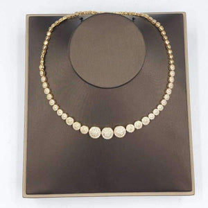 Planet Gates white gold plated / White / 17, 45cm New AAA Cubic Zircon 4pcs Jewelry Set For Woman Wedding Dubai Copper Necklace Sets With Earrings Bracelet Ring Hadiyana CN083