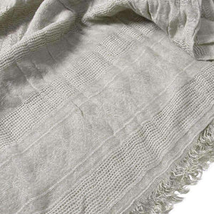 Planet Gates White Guttavalli Men Viscose Solid Chevron Long Scarf Soft Winter Summer Crepe Fashion Skinny Shawl Autumn Wrinkle Geometric Wraps