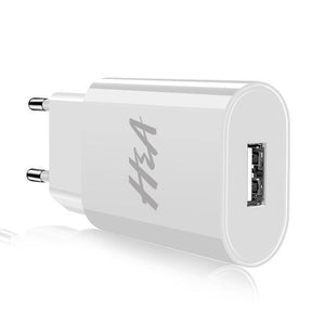 Planet Gates White H&A Universal Portable USB Charger EU Mobile Phone Charger Wall Adapter Travel Charger USB Cable For Huawei For Samsung S9 S8