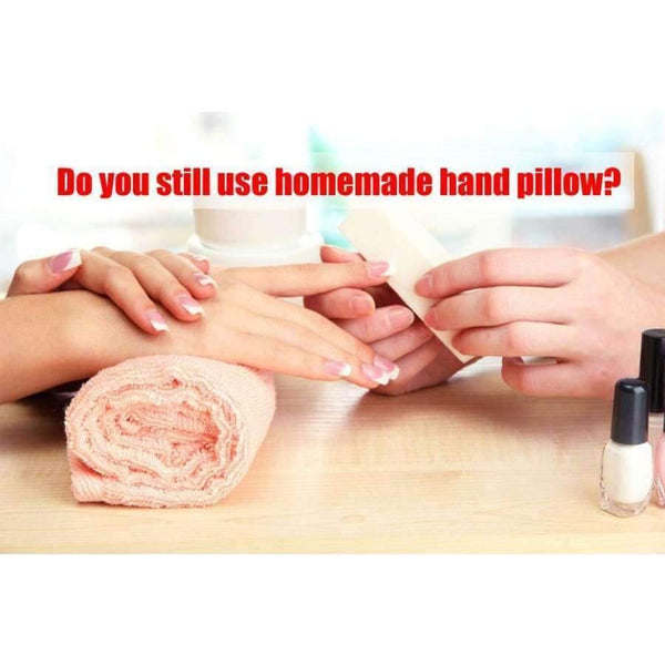 Planet Gates White Hand Rests Pillow Nail Art Pillow for Manicure Hand Arm Rest Pillow Cushion PU Leather Manicure Tool Nail Form Equipment