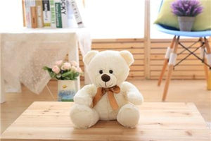 Planet Gates white High Quality Toy Cartoon Teddy Bear Plush Toys 25cm Stuffed Plush Animals Bear Doll Birthday Gift For Children
