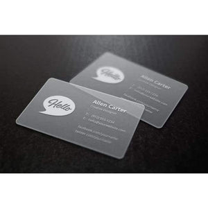 Planet Gates White ink Transparent  business card,Custom Business Cards printing, transparent plastic business cards+free shipping by DHL