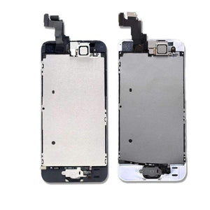 Planet Gates White ip5 add gifts LCD Display for iPhone5s 5 Touch Screen Digitizer Replacement with Home Button Front Camera for 5C SE Complete LCD