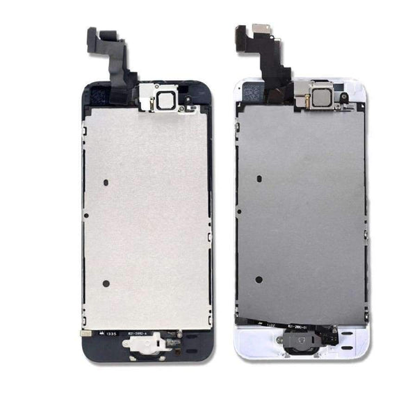 Planet Gates White ip5 add gifts LCD Display for iPhone5s 5 Touch Screen Digitizer Replacement with Home Button Front Camera for 5C SE Complete LCD