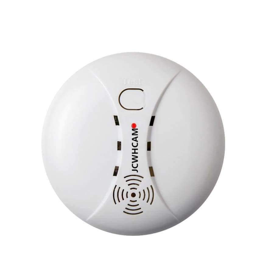 Planet Gates White JCWHCAM Fast Reaction Wireless Fire Protection Smoke Detector Portable Alarm Sensors For Home Security Alarm System In Our Store