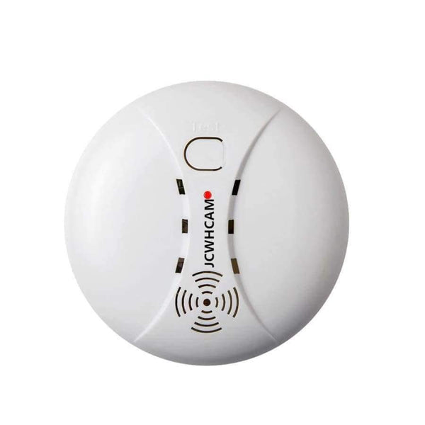 Planet Gates White JCWHCAM Fast Reaction Wireless Fire Protection Smoke Detector Portable Alarm Sensors For Home Security Alarm System In Our Store