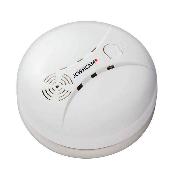Planet Gates White JCWHCAM Fast Reaction Wireless Fire Protection Smoke Detector Portable Alarm Sensors For Home Security Alarm System In Our Store
