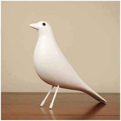 Planet Gates white / L Europe Resin Bird Figurine Home Furnishing Decoration Craft Wedding Christmas Gift Peace Dove Statue Home Office Mascot
