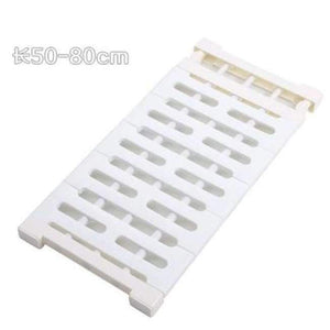 Planet Gates white L hot Wardrobe partition storage rack cabinets holder organizers nail free telescopic spacer frame Clothes rack kitchen shelf