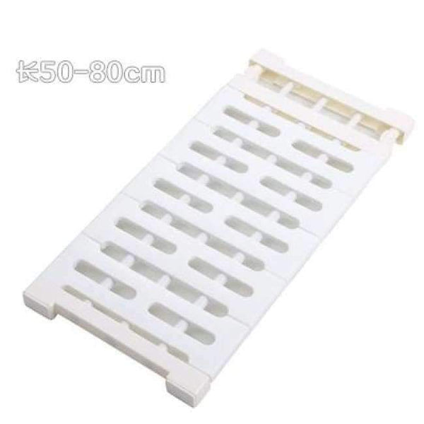 Planet Gates white L hot Wardrobe partition storage rack cabinets holder organizers nail free telescopic spacer frame Clothes rack kitchen shelf