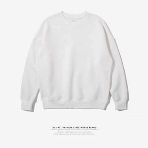 Planet Gates White / L INFLATION 2017 Winter Mens Hip Hop Solid Color  Hoodies Velvet Fabrics Sweatshirts 12 Solid Color  Winter Men Sweatshirts 166W17